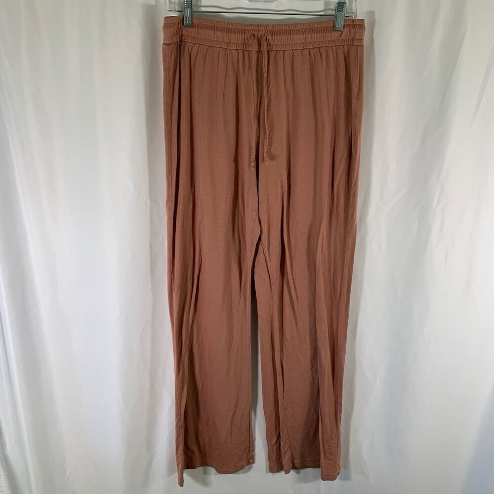 nuuds Pajama Pants Women's Large Pull On Drawstring Pocketless Lightweight